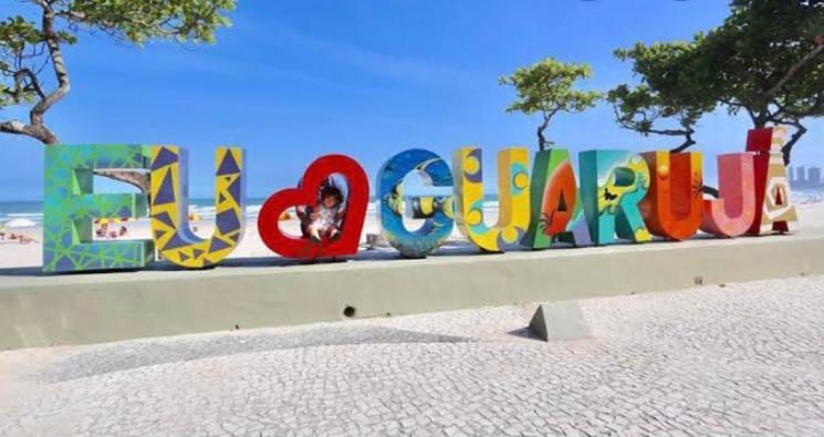 Aconchego Daire Guarujá Dış mekan fotoğraf